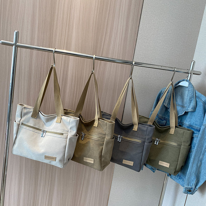 Canvas Shoulder Bags - Women's Totes Handbag