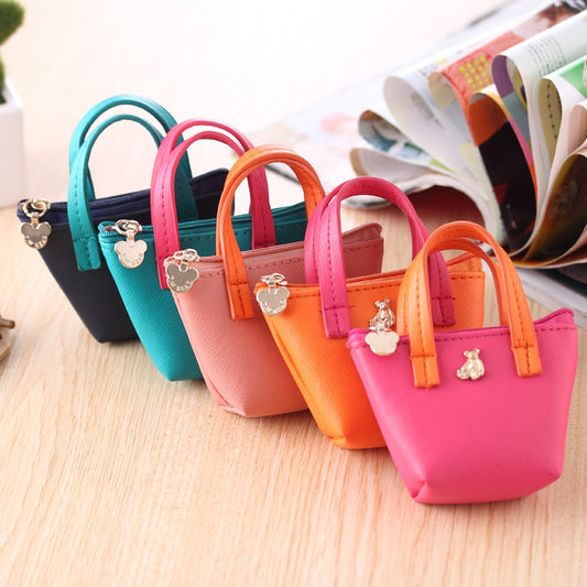 Factory Direct Korean Hand Leather Zero Purse – Candy Color Cute Coin Bag