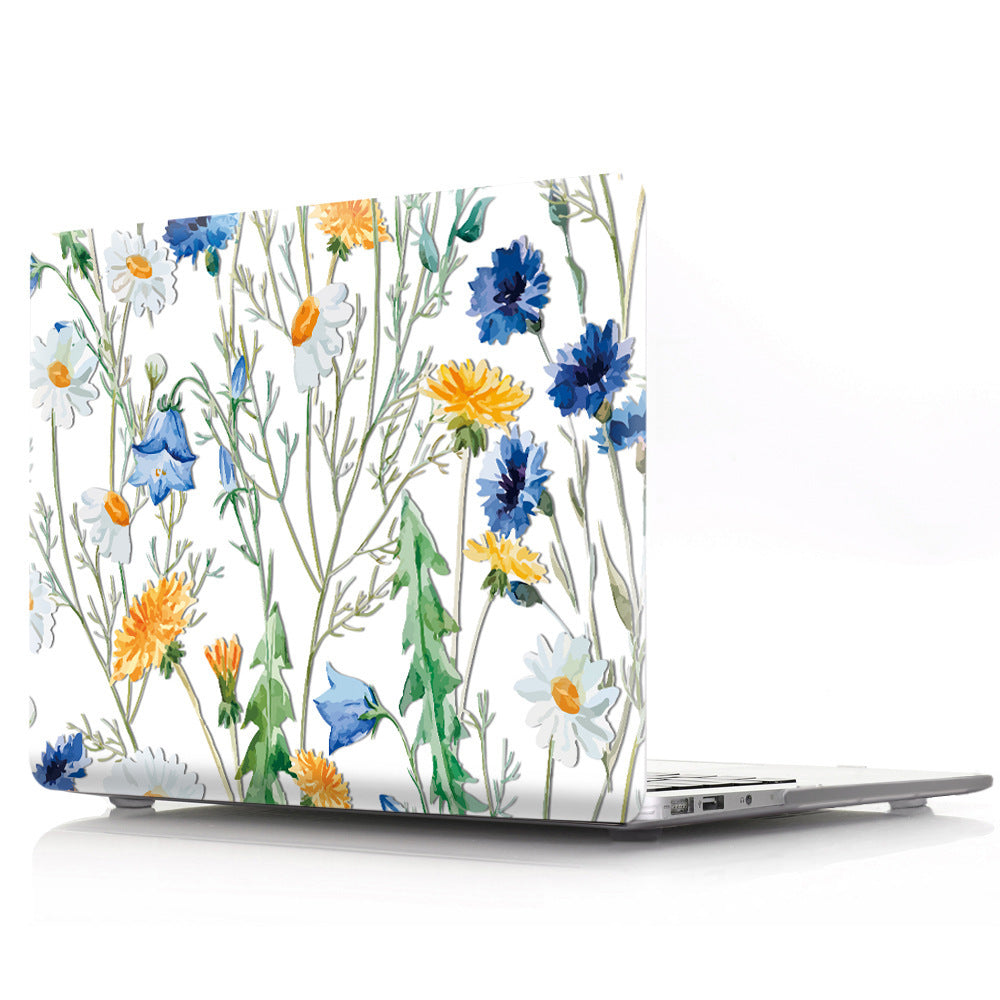 MacBook Transparent Plastic Protective Case Printed with Custom Design