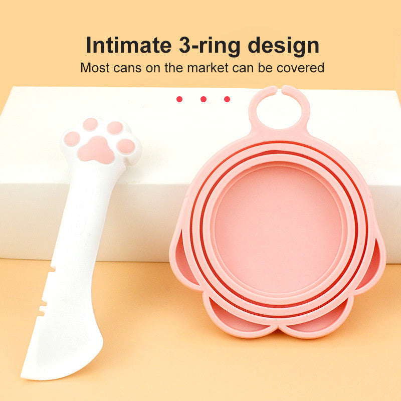 Multifunction Pet Canned Spoon Jar Opener - Puppy & Cat Feeding Spoon, Cat Dog Accessories Feeder Shovel