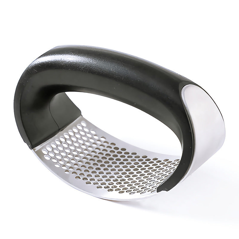 Upgraded Stainless Steel Garlic Press Squeezer – Manual Rocker Garlic &amp; Ginger Crusher! - JumoShop