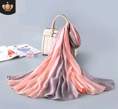 Modern Hot Silk Scarf - Sunscreen Shawl Beach Towel