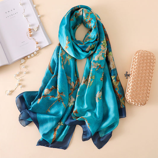☀️ Summer Sunscreen Shawl Scarf – Elegant & Protective ☀️ Summer Scarf Sunscreen Shawl Scarf Neck Scarf Neck wrap - JumoShop