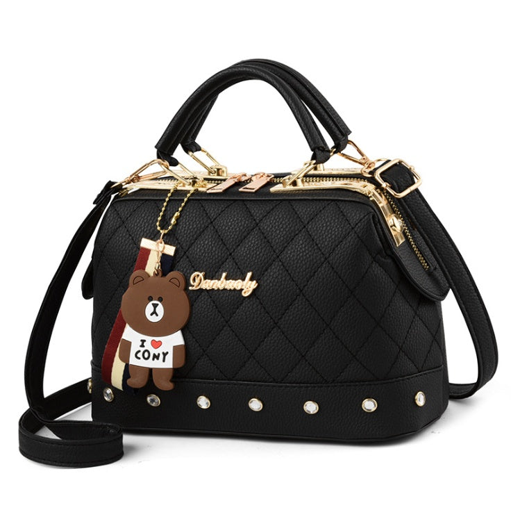 Single Shoulder Diagonal Small Bag - Korean fashion handbag small square bag