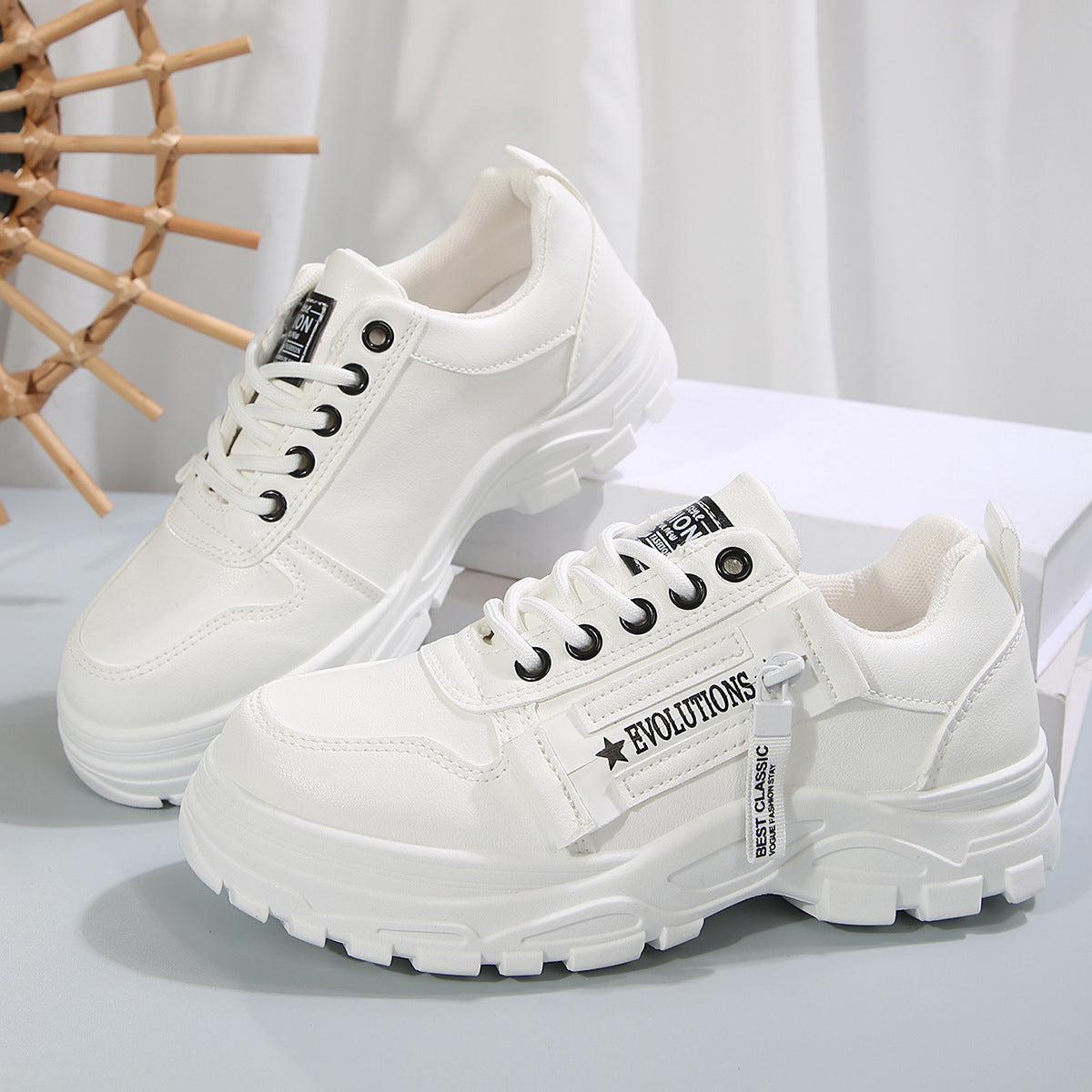 Lace-up Sports Shoes for Women