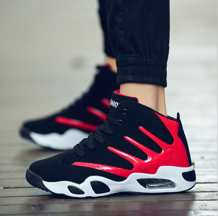 Men Air Cushion Basketball Shoes -  Wear-resistant Sneakers For Men, Hommel Basketball Boots Sneakers Men