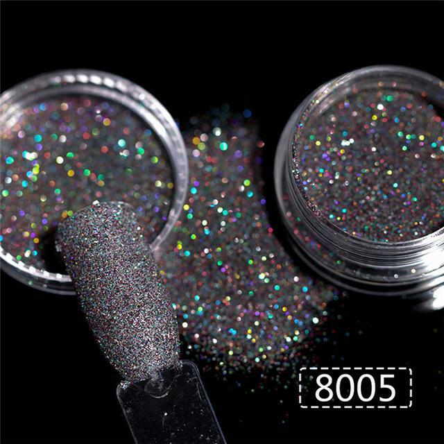 Holographic Nail Glitter - JumoShop