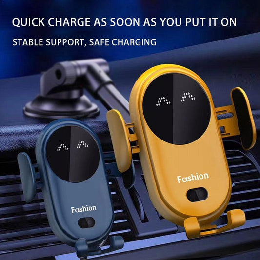 Infrared Induction Car Wireless Charger - Car Phone Holder