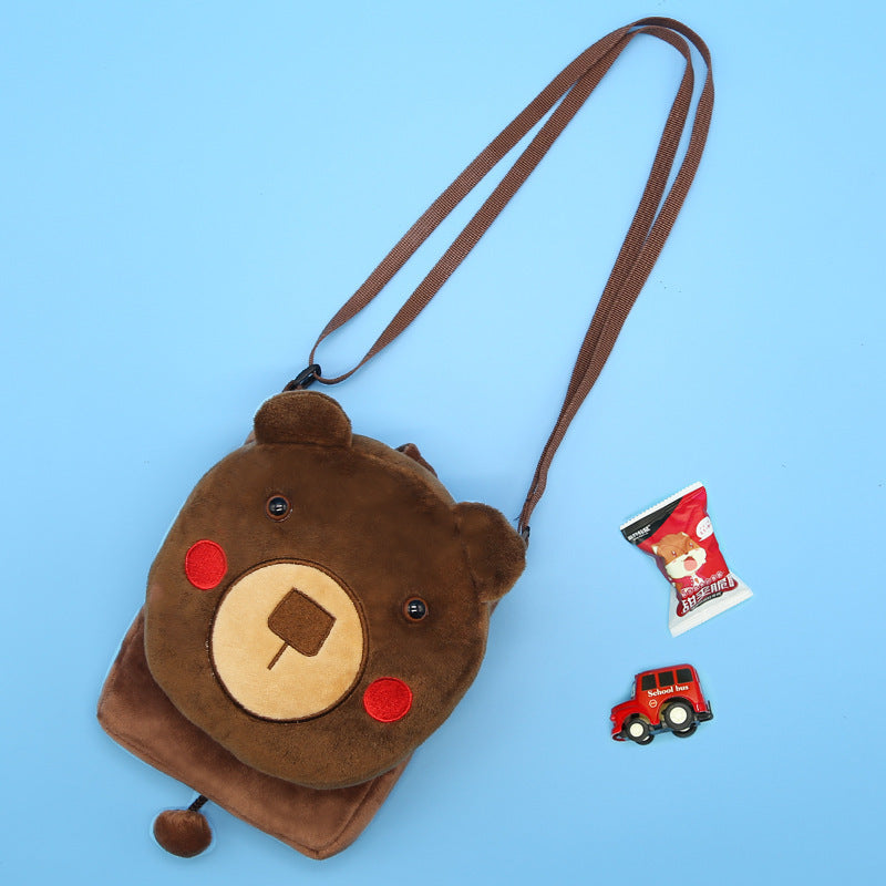 Cute Cartoon Animal Cross Bag