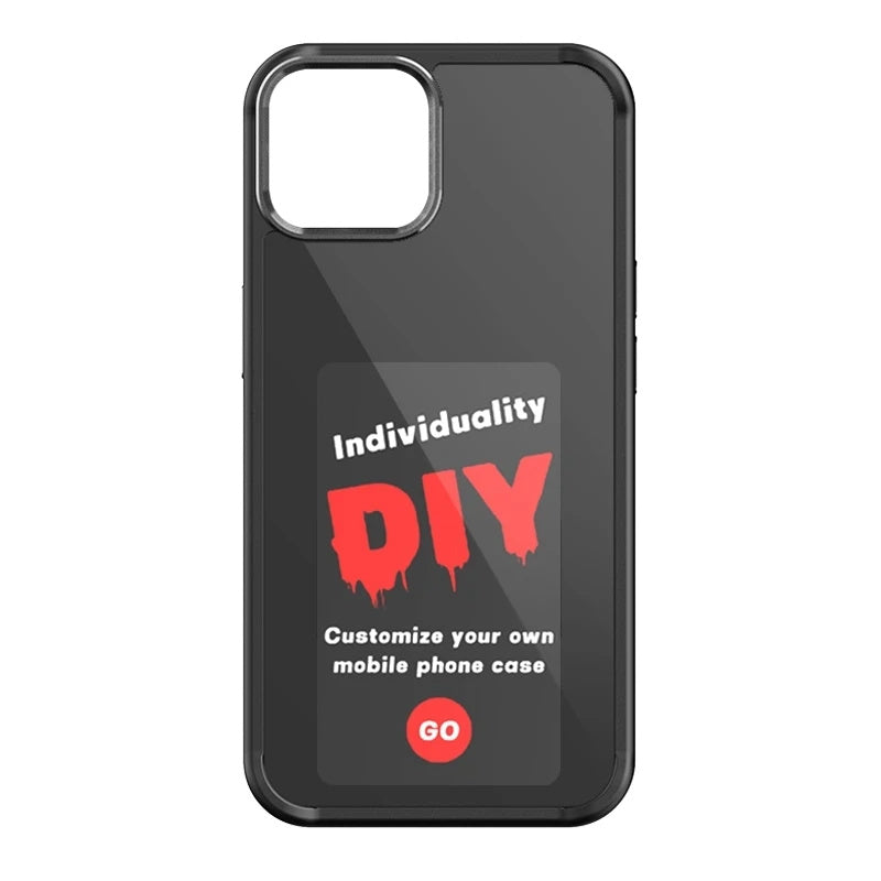 E-ink Screen Phone Case - Unlimited Screen Projection Personalized Phone Cover Battery Free New Designer Luxury Phone Case