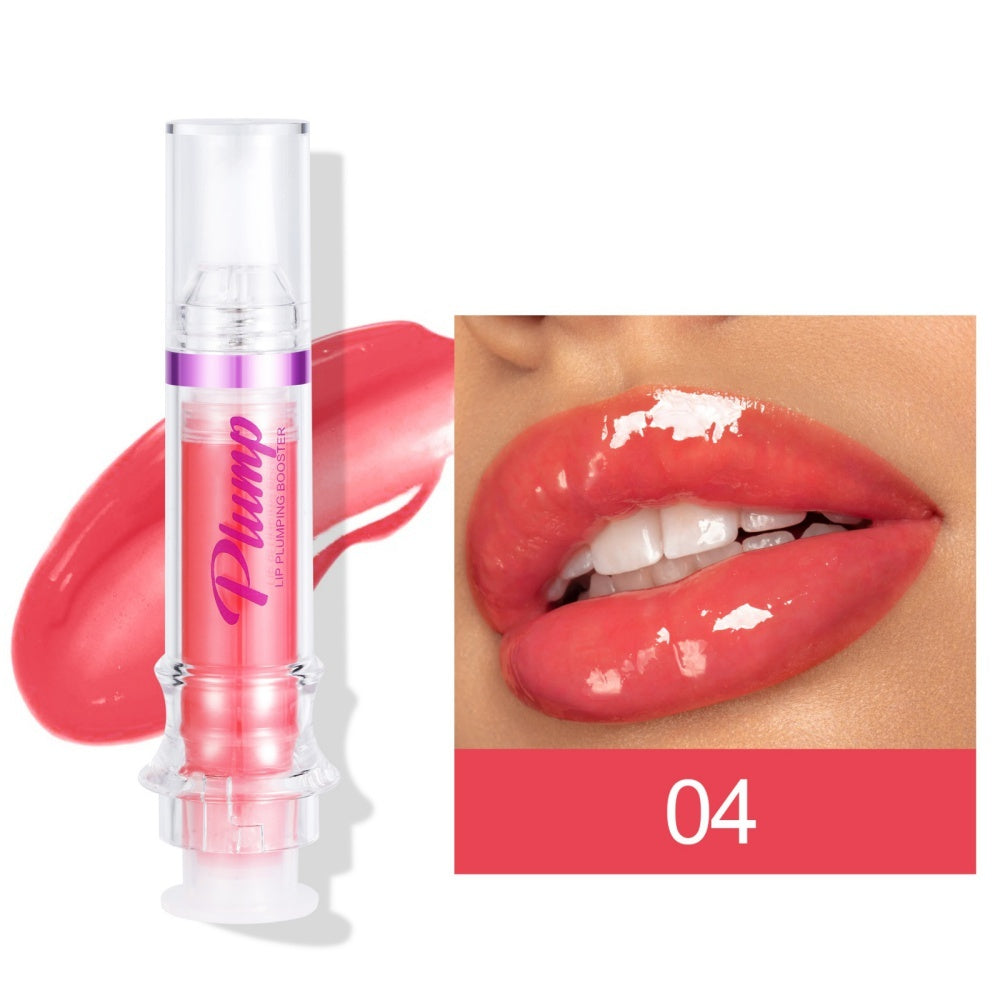 New Tube Rich Lip Color - Slightly Spicy Lip Honey Lip Glass Mirror Face Lip Mirror Liquid Lipstick