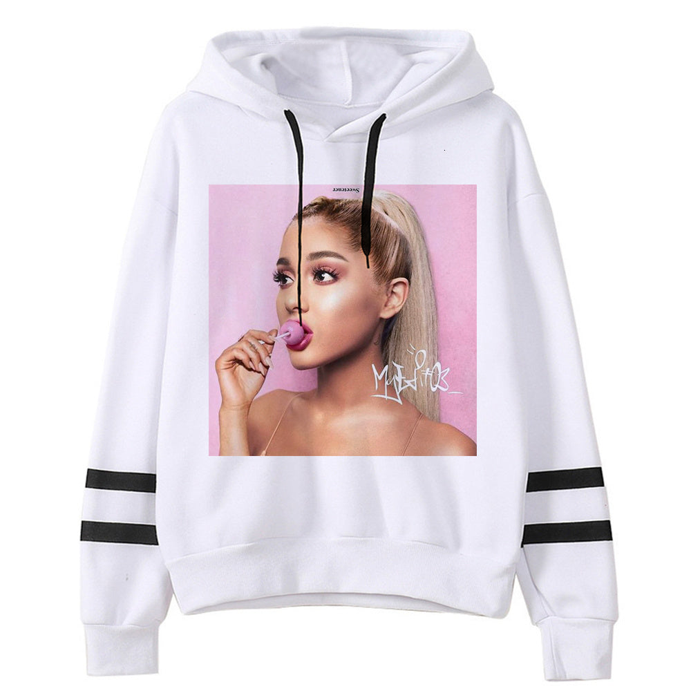Printed Hooded Sweater