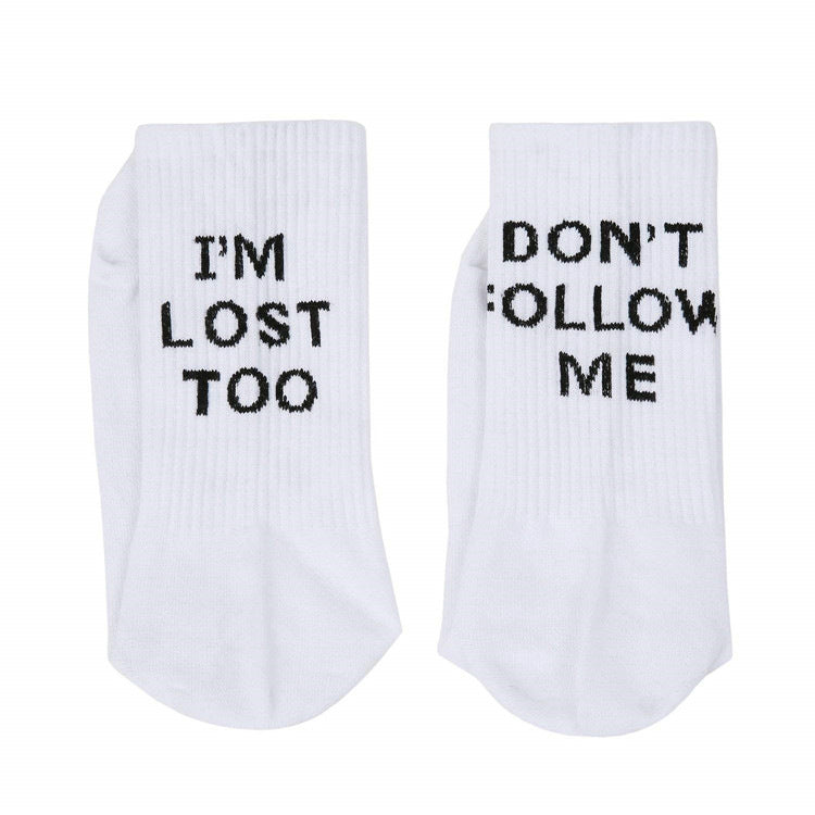 English Alphabet Socks