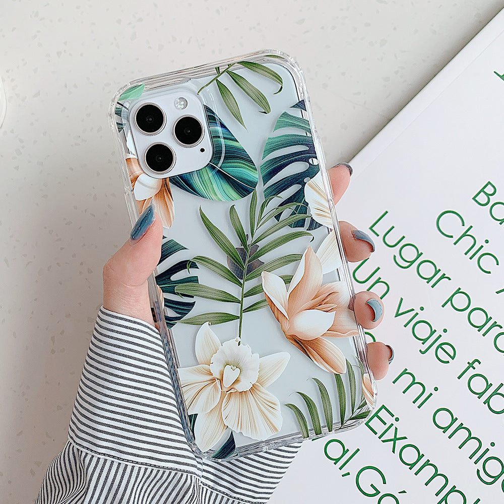 Banana Leaf Watercolor Mobile Phone Cases