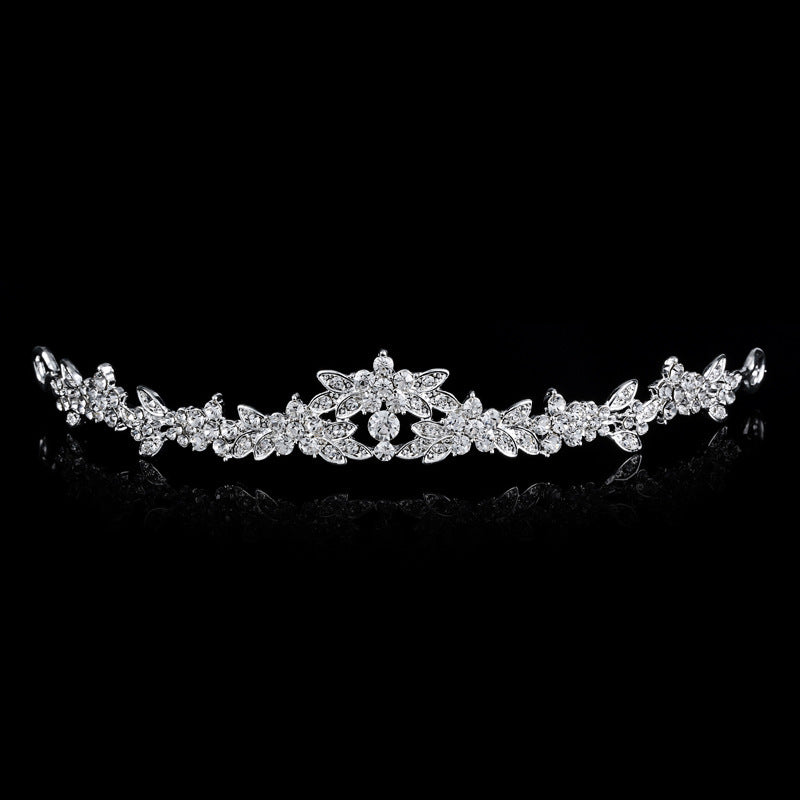 Bridal Jewelry Set – Elegant 3-Piece Necklace, Earrings & Bracelet | European & American Wedding Accessories |Wedding Jewelry Set
