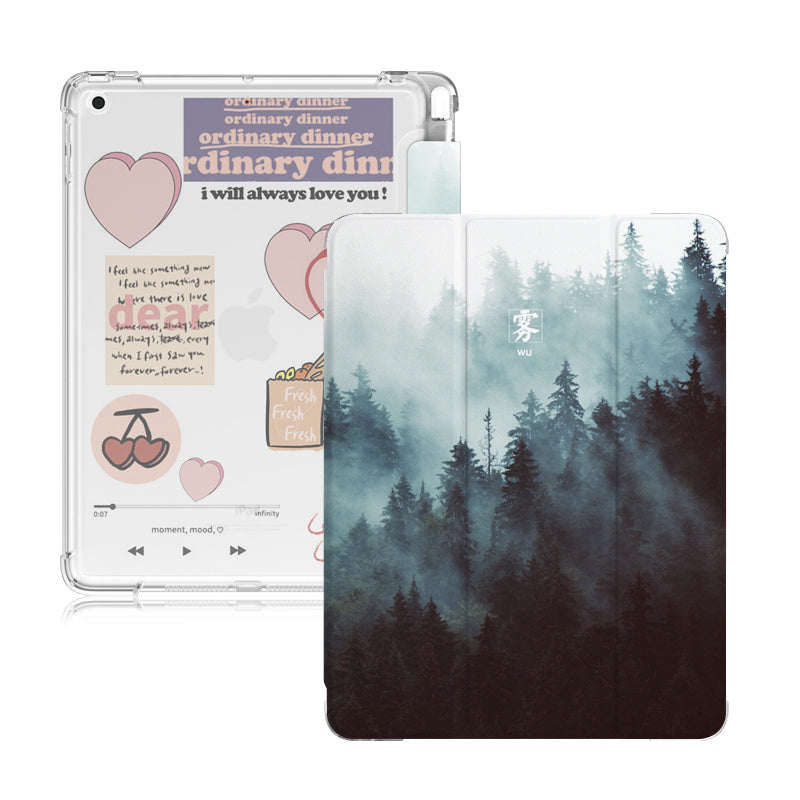 Silicone Covered Flat Shell Compatible with Apple