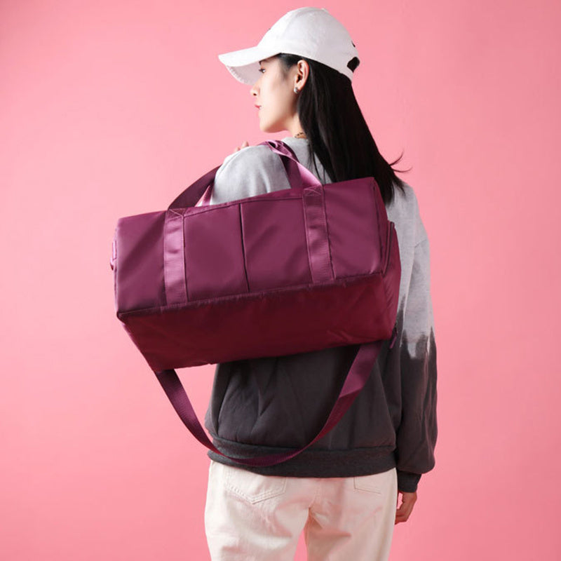 Fitness Sports Travel Bag - Waterproof Duffel Weekender Bag For Women And Men Swim Gym Sholder Bag
