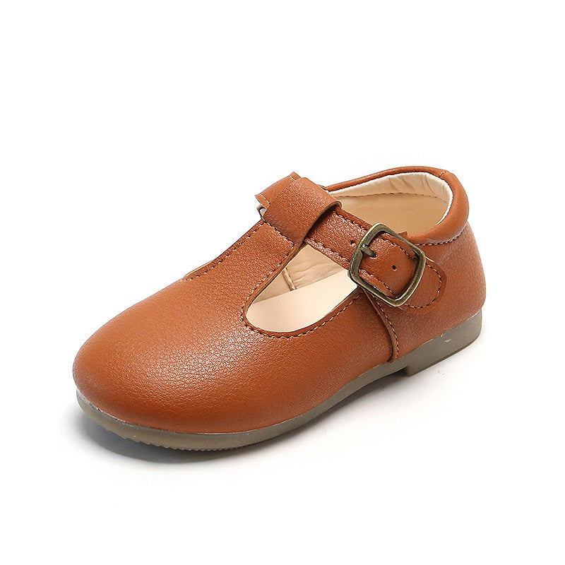 Children's Pea Shoes - Versatile single shoes baby shoes