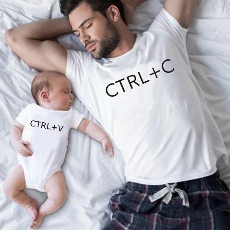 Family Matching Clothes - Father and Son T-shirt