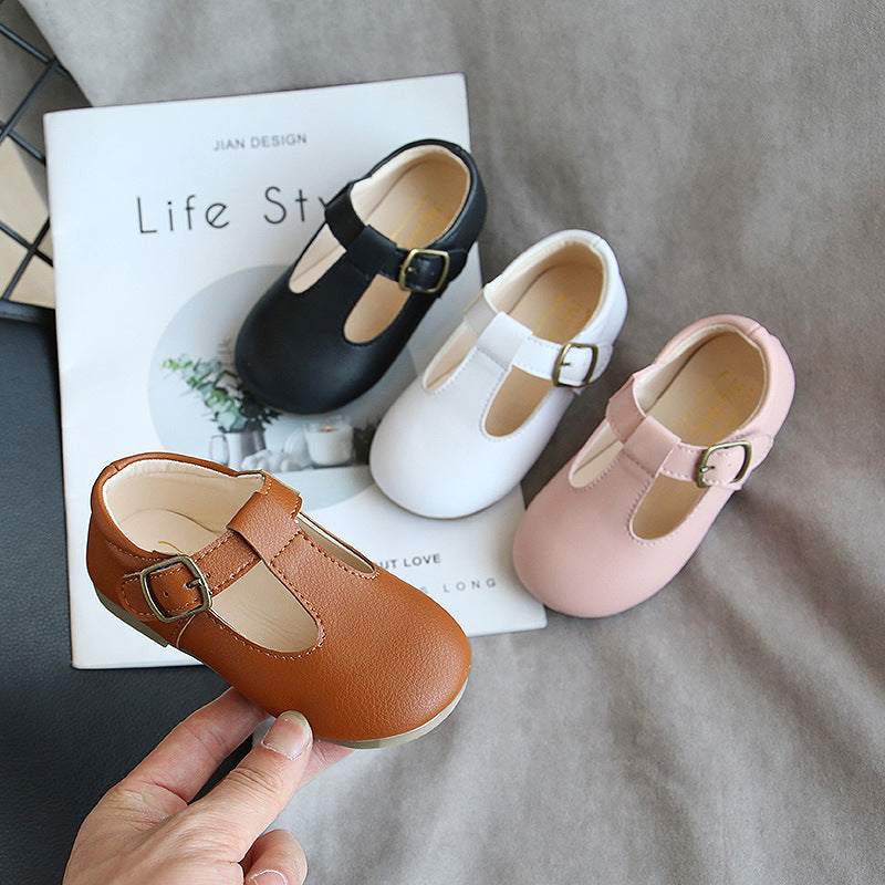 Children's Pea Shoes - Versatile single shoes baby shoes