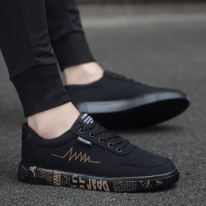 Men's Canvas Shoes -- sports casual men's shoes flat shoes men