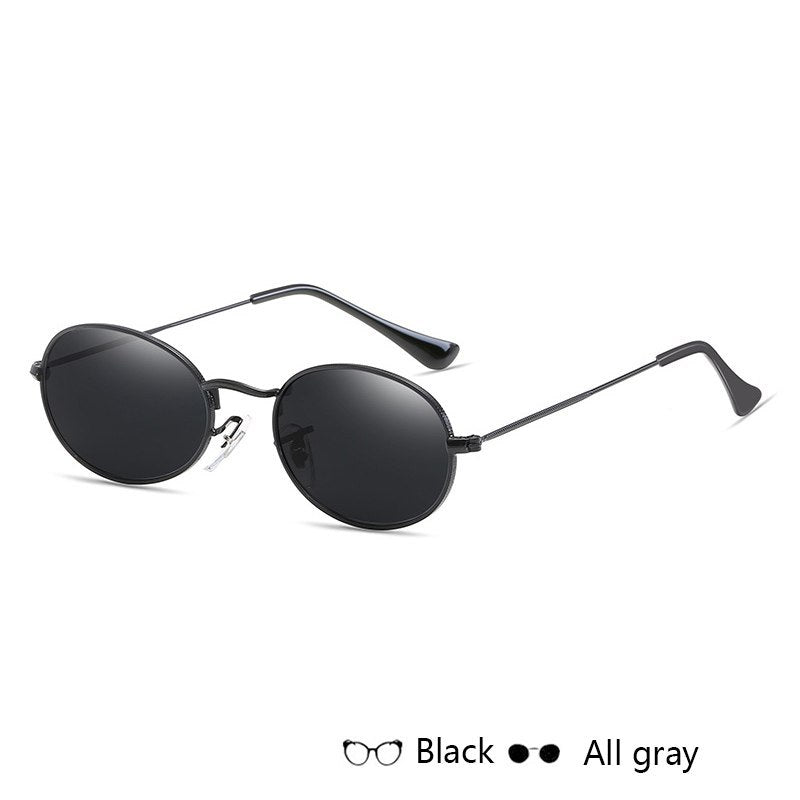 Fashion Oval Women Sunglasses - Luxury Round Frames