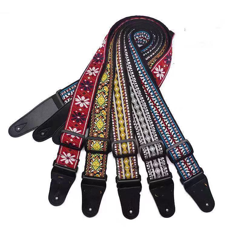 Embroidered Guitar Strap