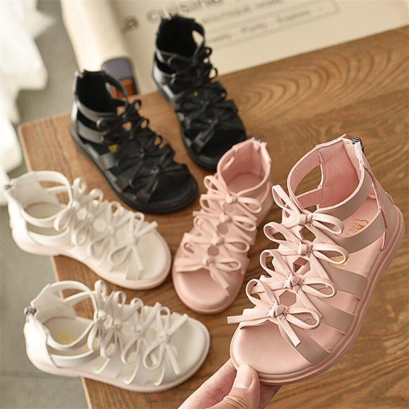 Basket Bow Summer Sandals