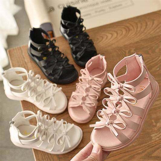 Basket Bow Summer Sandals