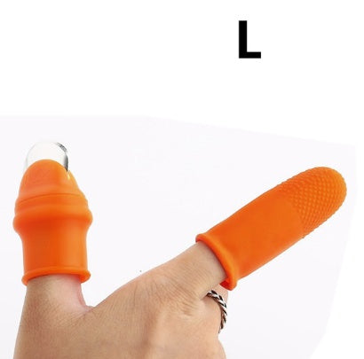 Silicone Thumb Knife Finger Protector – Garden Harvesting Tool for Cutting Vegetables, Fruits & Plants! - JumoShop