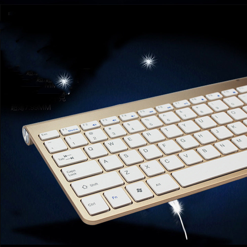 2.4G Wireless Keyboard And Mouse Protable Mini Keyboard Mouse Combo