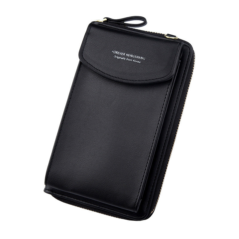 Mobile Phone Bag Zipper - Women Diagonal Bag