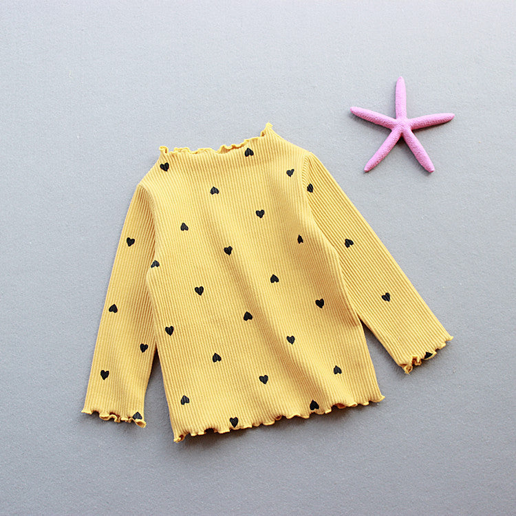 Love Long-Sleeved T-shirt - Children's bottoming shirt