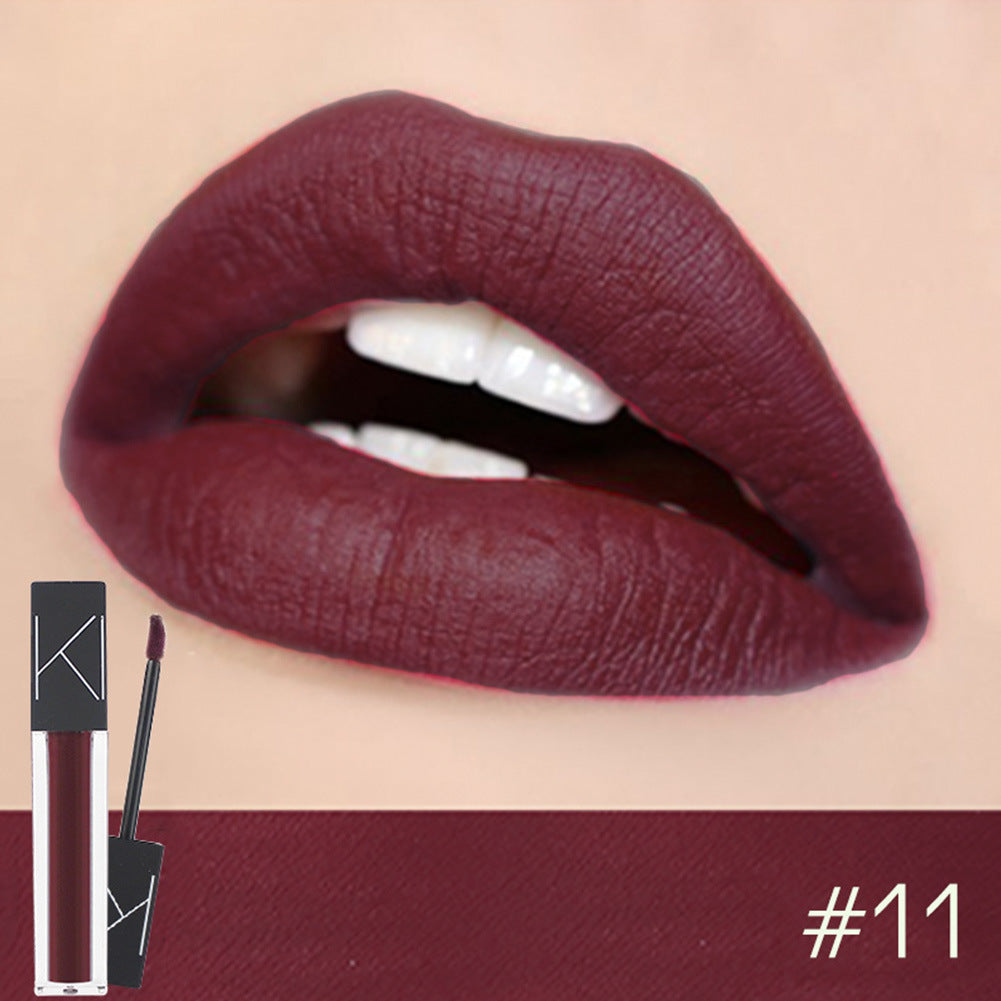 KIMUSE Matte Smooth Lipstick - Liquid Lipstick Matte Waterproof Lips Makeup Cosmetic Long Lasting Matte Lipstick Makeup