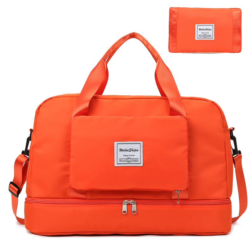 Foldable Travel Duffel Bags - Sports Gym Tote Bag Women