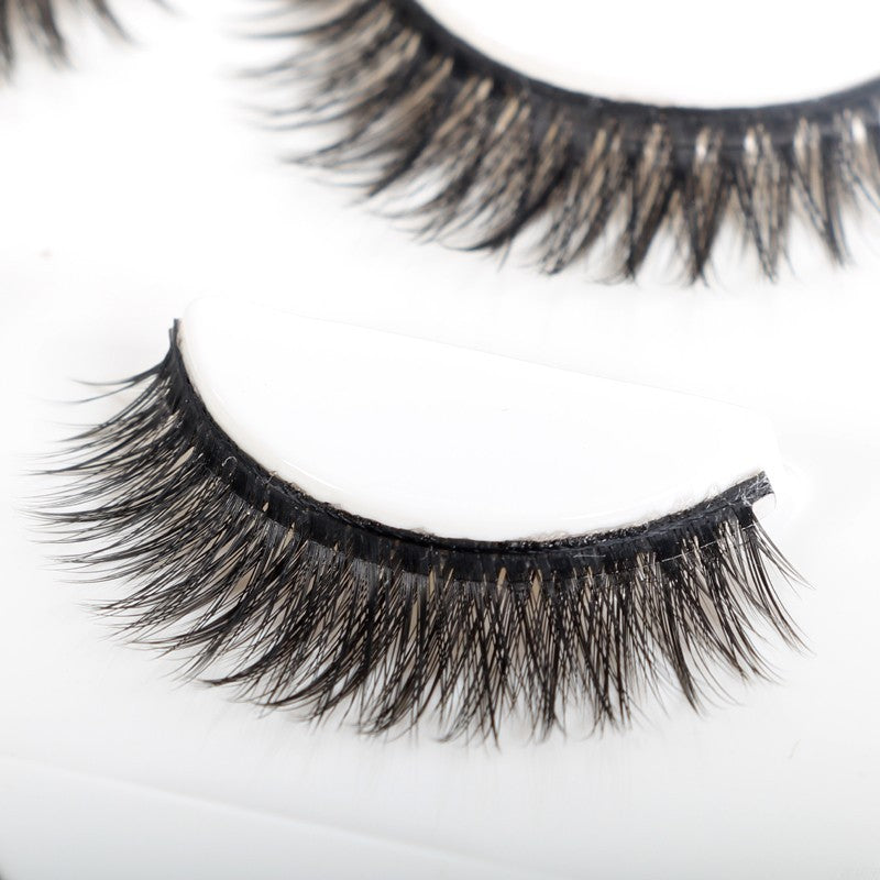 3D False Eye lashes Extension - Reusable Self-Adhesive Natural Curly Adhesive Eye lashes Makeup Tools