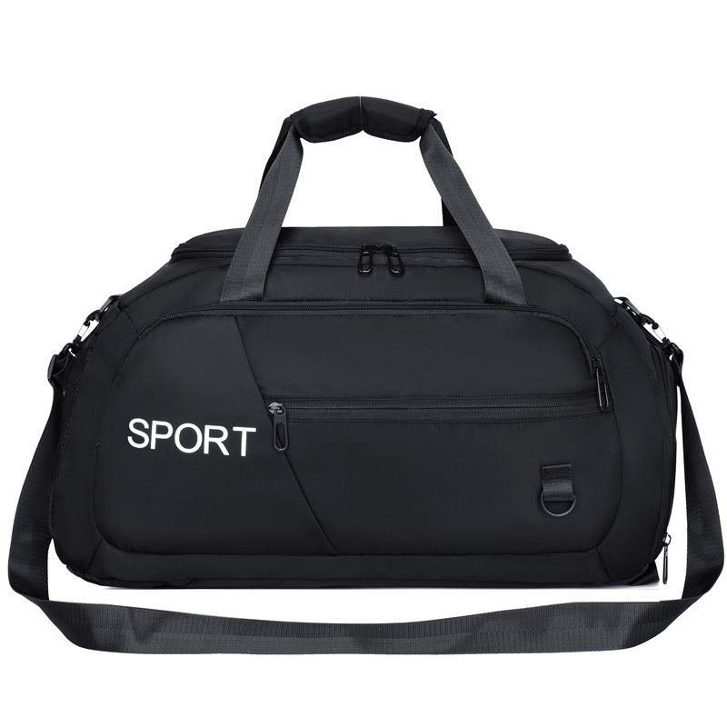 Luggage Bags For Women - Handbag Oxford Men's Fitness Gym Shoulder Bag Waterproof Sports Travel Backpack With Shoes Compartment