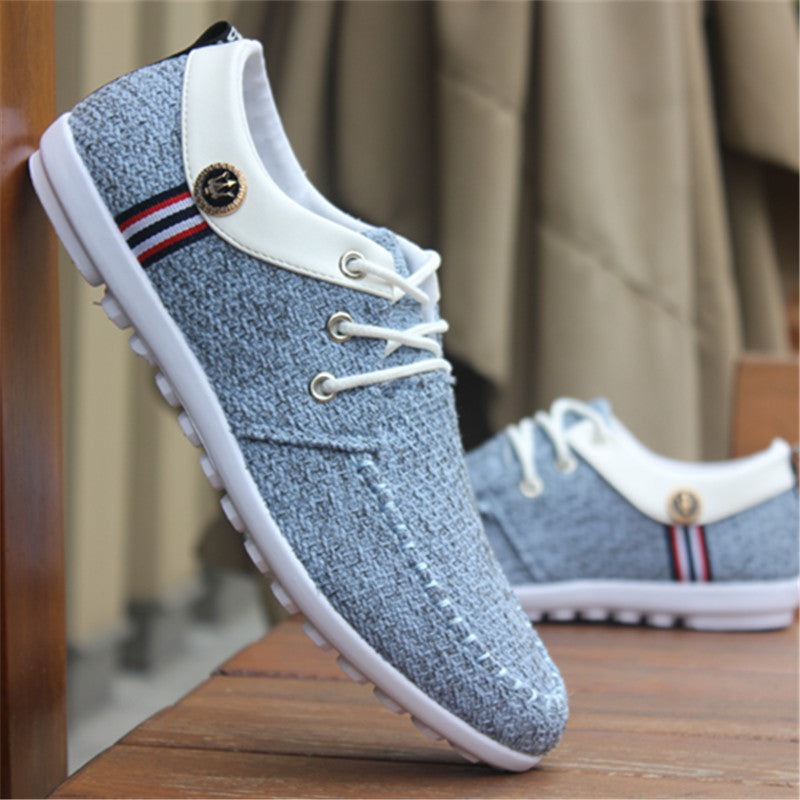 Solid Color Non-slip Men's Driving Shoes
