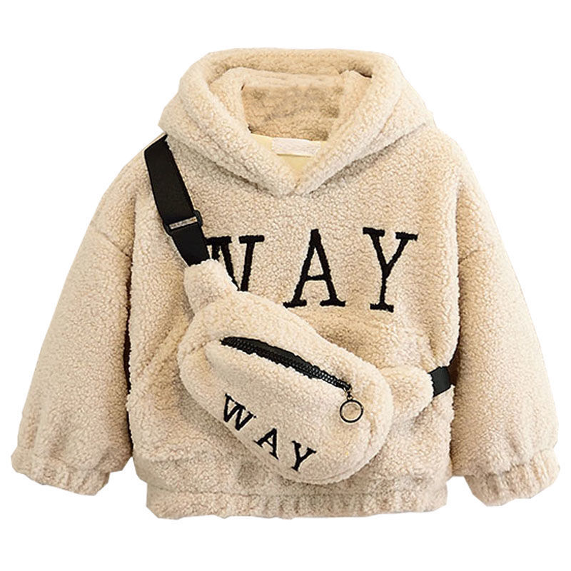 Soft Cotton Hooded Sweater - Jacket with hat