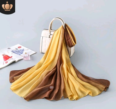 Modern Hot Silk Scarf - Sunscreen Shawl Beach Towel