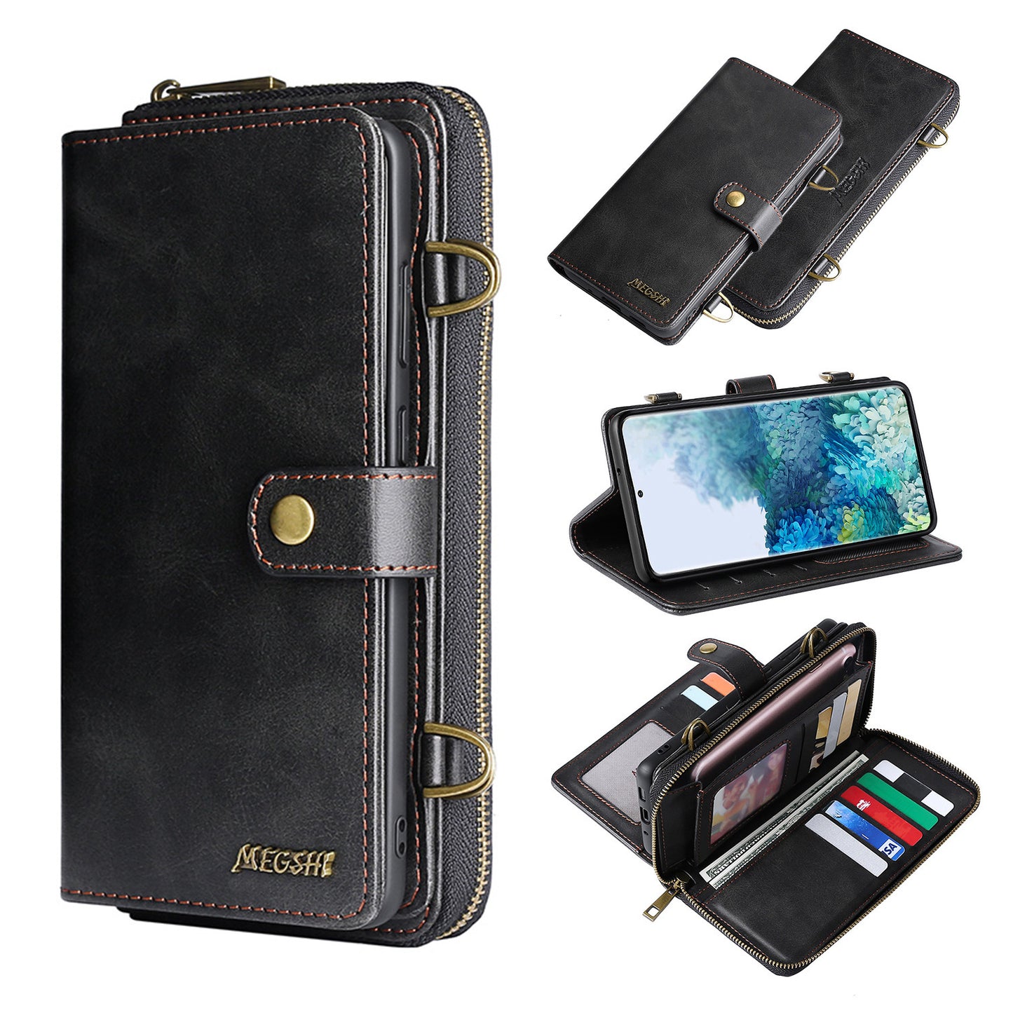 Phone Wallet Card Flip Phone Case