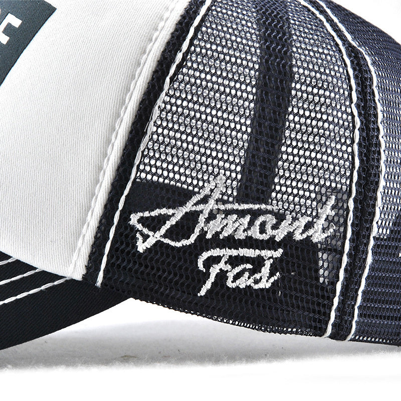 Letter Net Baseball Cap