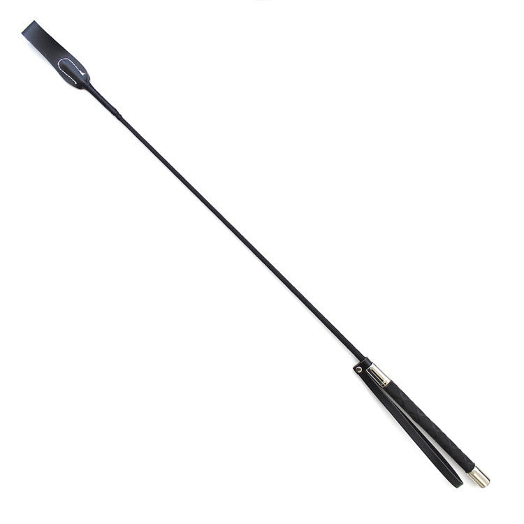 Horse Riding - Leather Riding Whip Fun Supplies Straight Whip Pointer Slave