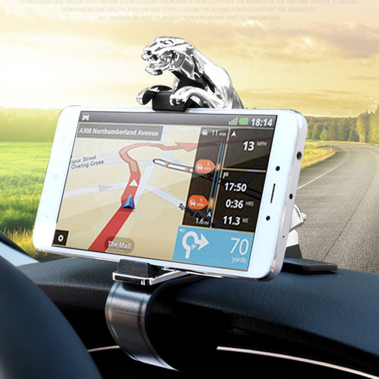 Car-Accessories Phone-Holder Stand - Cellphone Adjustable Jaguar-Design 360-Degree