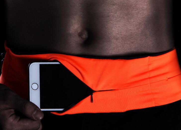 Outdoor Sports Waistband -- Elastic Mobile Phone Bag Sports Belt Bag