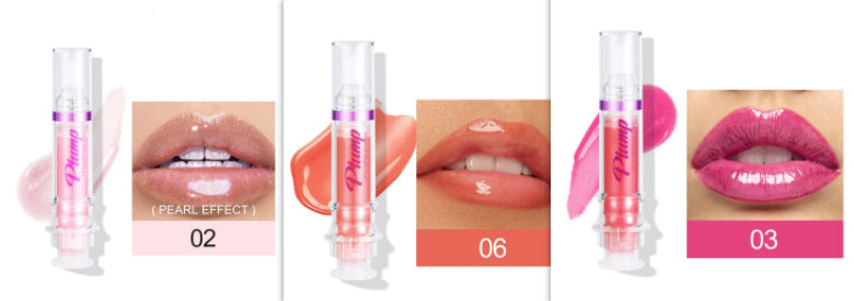 New Tube Rich Lip Color - Slightly Spicy Lip Honey Lip Glass Mirror Face Lip Mirror Liquid Lipstick