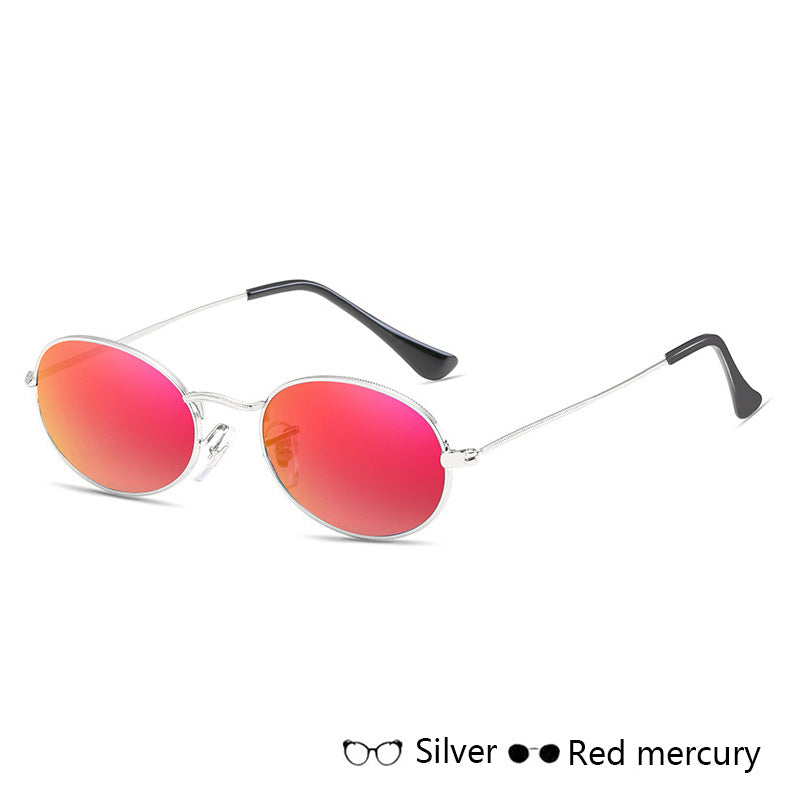 Fashion Oval Women Sunglasses - Luxury Round Frames