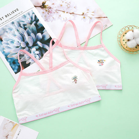 Children's Underwear Vest - Primary School Girls Bra Sports