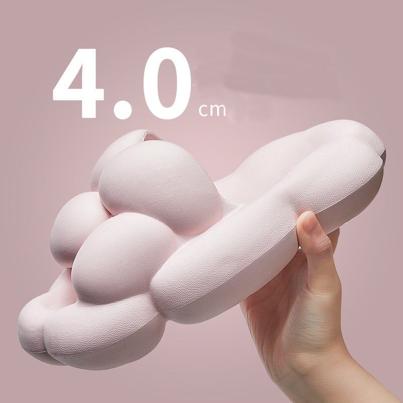 Soft Cloud Design Slippers - Cute House Shoes, Women Outdoor and Indoor Bathroom Slipper