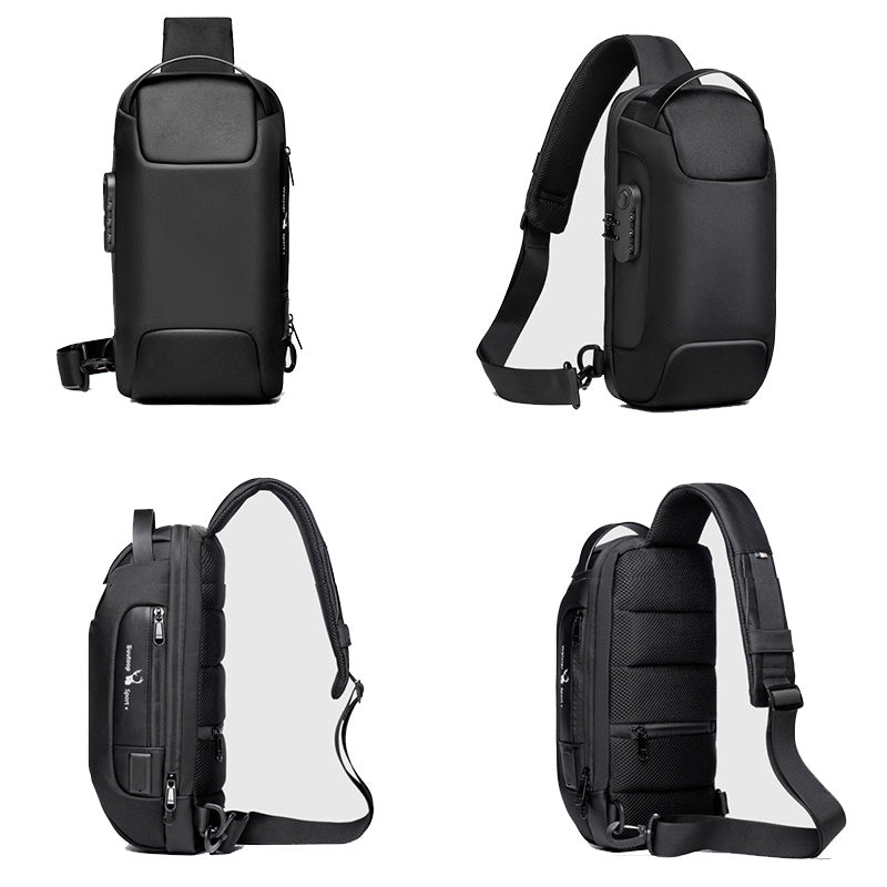 Men's Chest Bag - Messenger Bag, Anti-theft Shoulder Bags